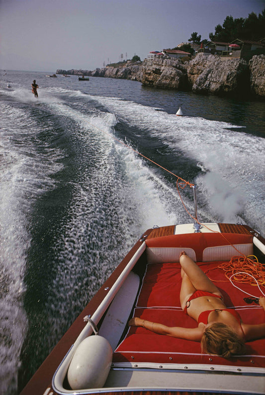 Slim Aarons "Leisure In Antibes" Photograph