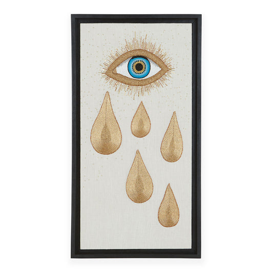 Muse Eye Tear Beaded Art