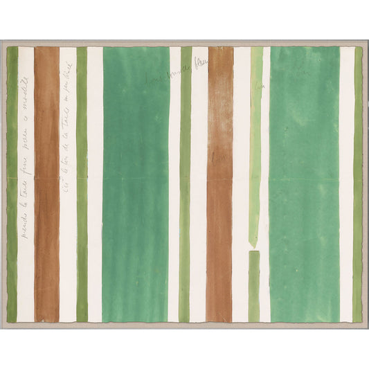 Paule Marrot, Green Brown Stripes